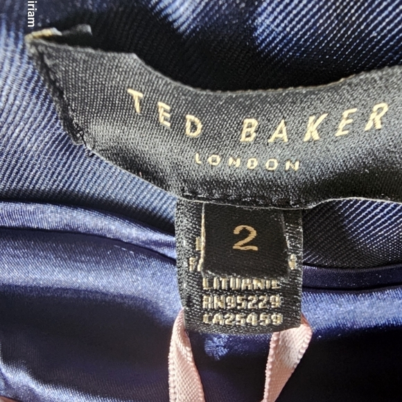 BNWT TED BAKER LONDON Marina Mosaic Asymmetric Skirt - Picture 8 of 11